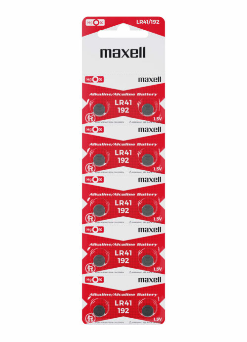 PILA LR-41/ 392/ AG3 ALCALINA MAXELL B/10