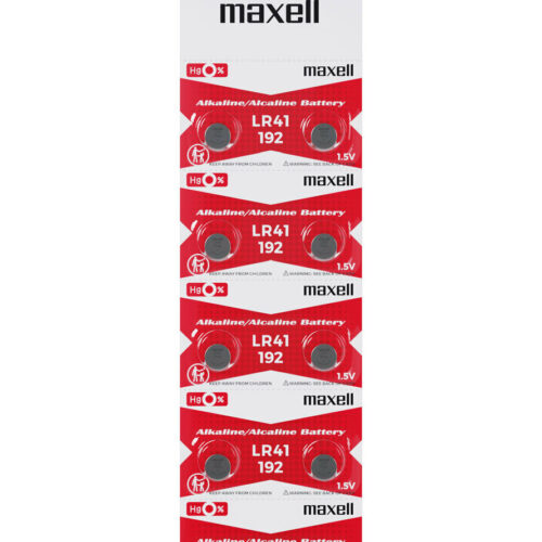 PILA LR-41/ 392/ AG3 ALCALINA MAXELL B/10