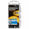 PILA AUDIFONO PR-675 1.45V DURACELL ACTIVAIR B/6
