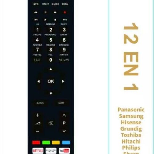 MANDO UNIVERSAL COMPATIBLE 8 EN 1